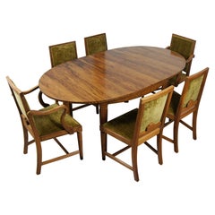 Art Deco Six Seater Dining Suite