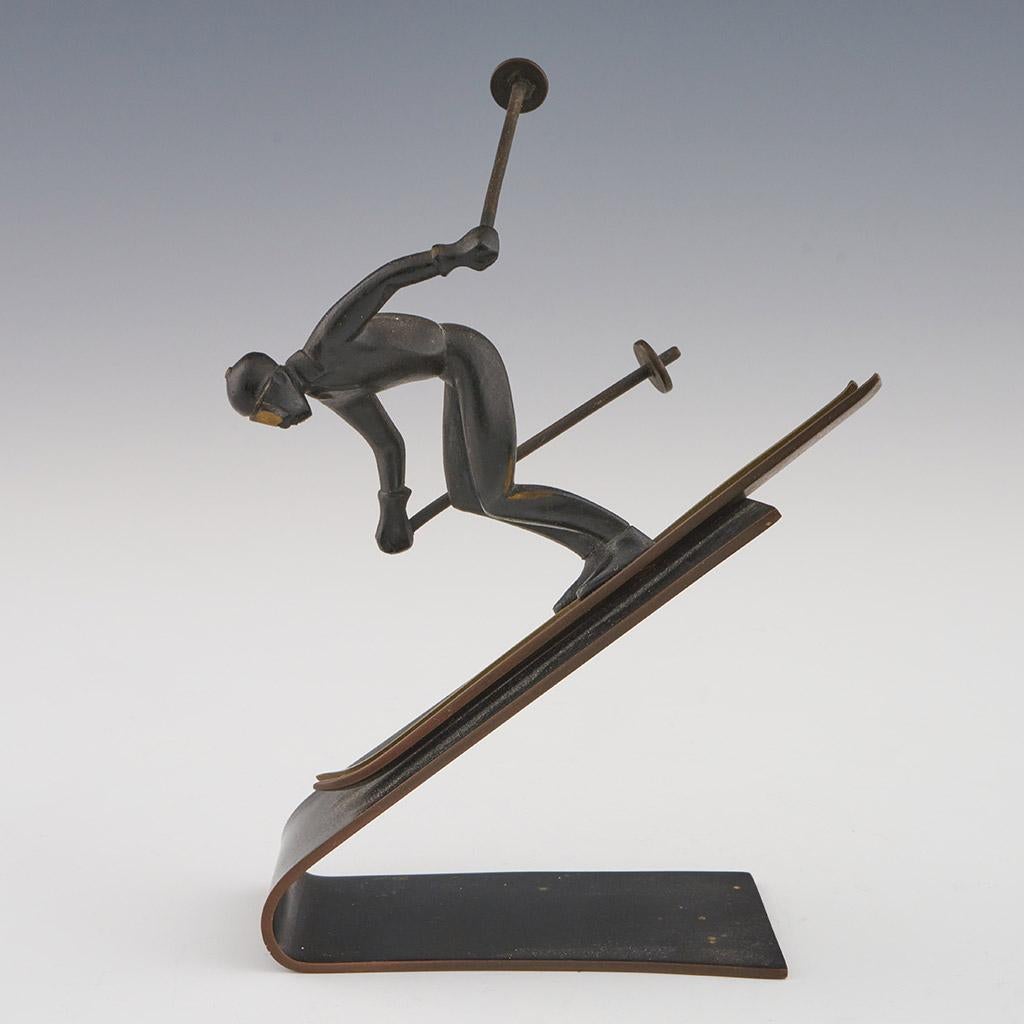 Art Deco Skier by Richard Rohac 2