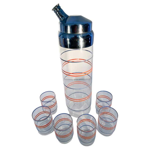 Calypso Instruments Shaker 13 Piece Calypso Performer, Cocktail Bar Suite Shaker, Pitcher and ...