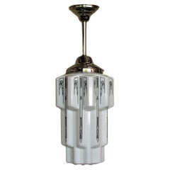 6 Art Deco Skyscraper Fixtures, c.1930 Vintage Lights Priced each