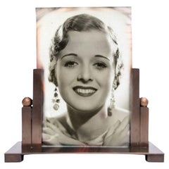 Art Deco Skyscraper Free Standing Picture Frame, c1930