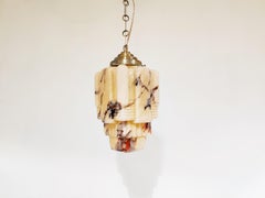 Art Deco Skyscraper Pendant Light, 1930s