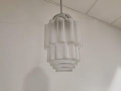 Art Deco Skyscraper Pendant Light, 1930s