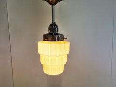 Art Deco Skyscraper Pendant Light, 1930s