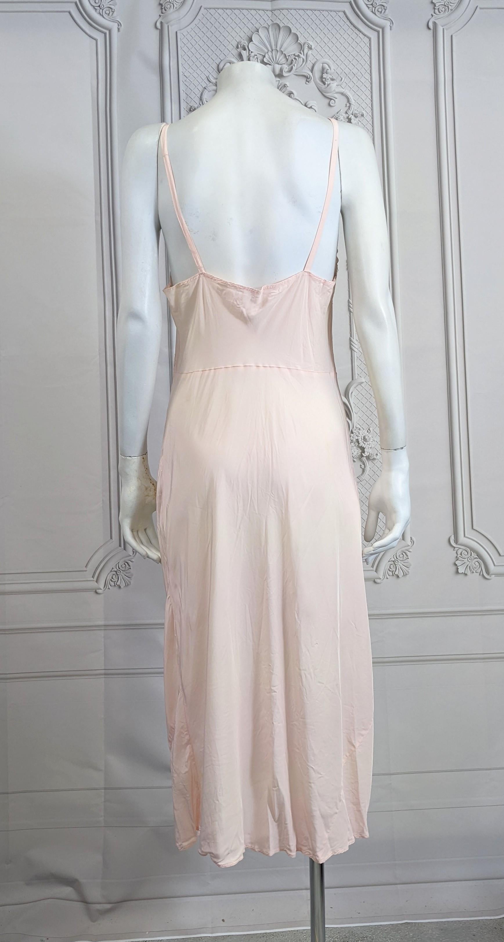 Art Deco Slip Dress, Upcycled Studio VL In Good Condition For Sale In New York, NY