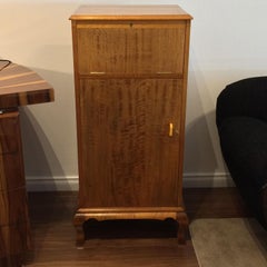 Art Deco Small Cocktail Dry Bar Cabinet