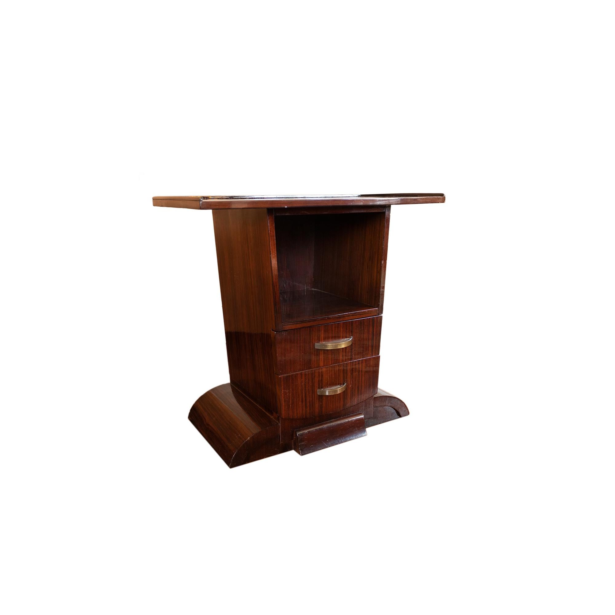 Petite table console Art déco, France, années 1930 en vente 3