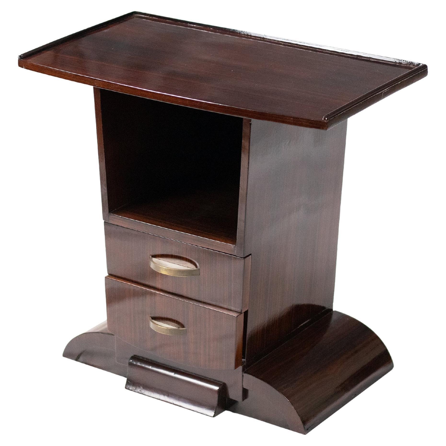 Petite table console Art déco, France, années 1930
