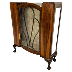 Art Deco Small English Vitrine "Jas Woodhouse & Son" 1930s