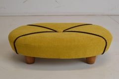 Art Deco Small Footstool, 1930's