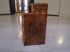 Art Deco Small Sideboard, Drinking Cabinet or Cupboard Walnut Roots Veneer