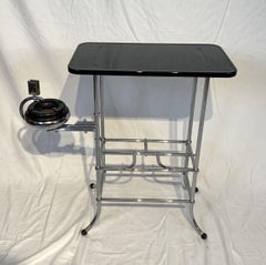 Art Deco Smoking- / Side Table by Demeyere, Belgium, circa 1920