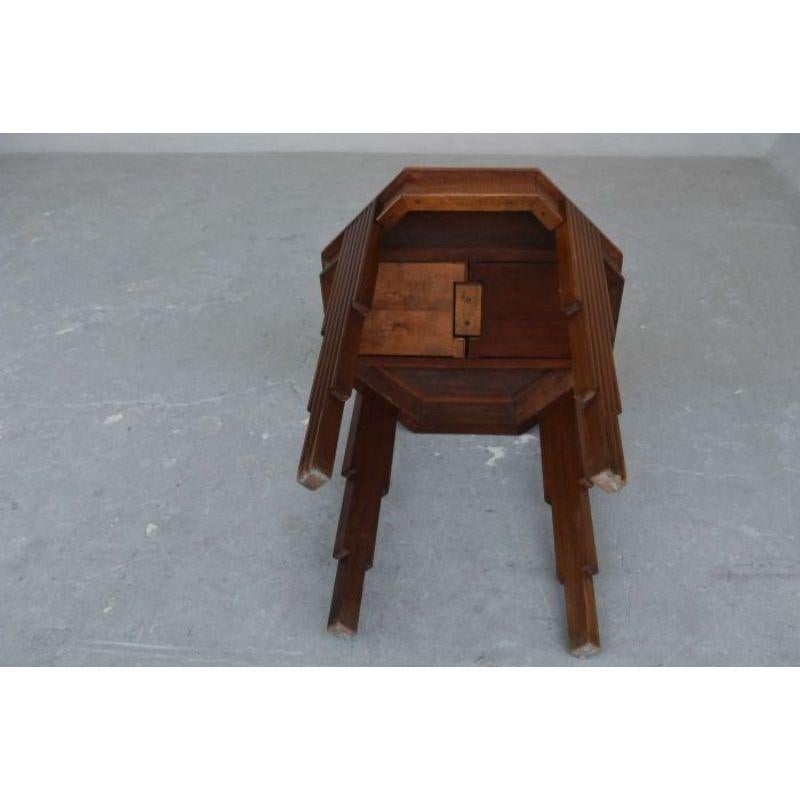 20th Century Art Deco Smoking Table with Pull Tabs, 1925/1930 For Sale
