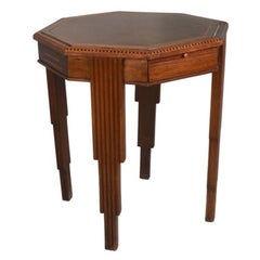Tavolo da fumo Art Deco con linguette, 1925/1930