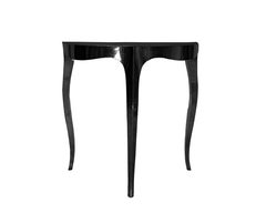Art Deco Smooth Antq. White Bronze Demi Console Table – Paul Mathieu