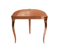 Art Deco Smooth Copper Demi Console Table – Paul Mathieu