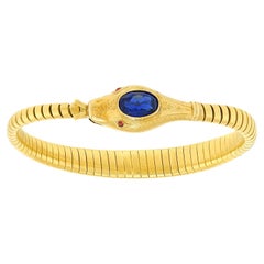 Art Deco Snake Bracelet