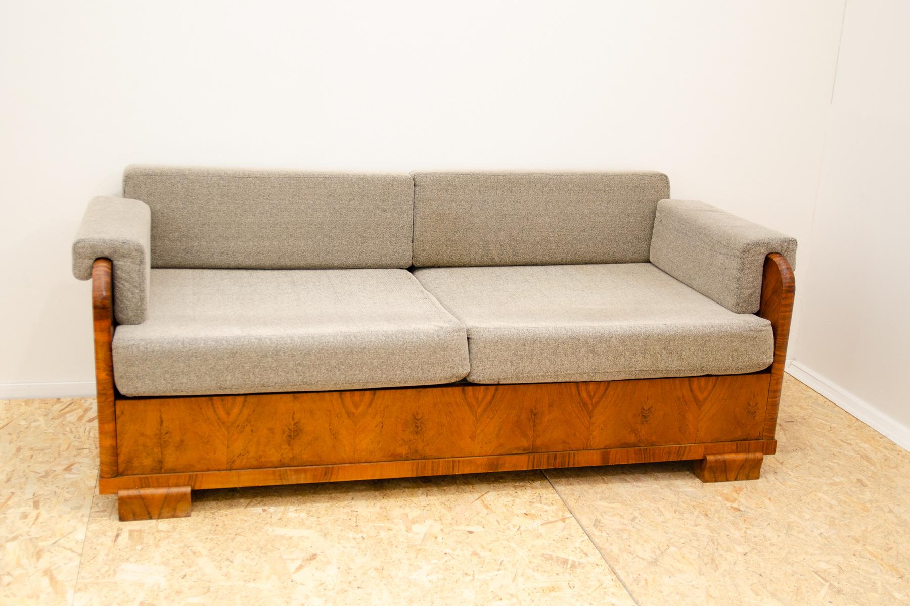 Art Deco ART DECO sofa, 1930´s, Czechoslovakia