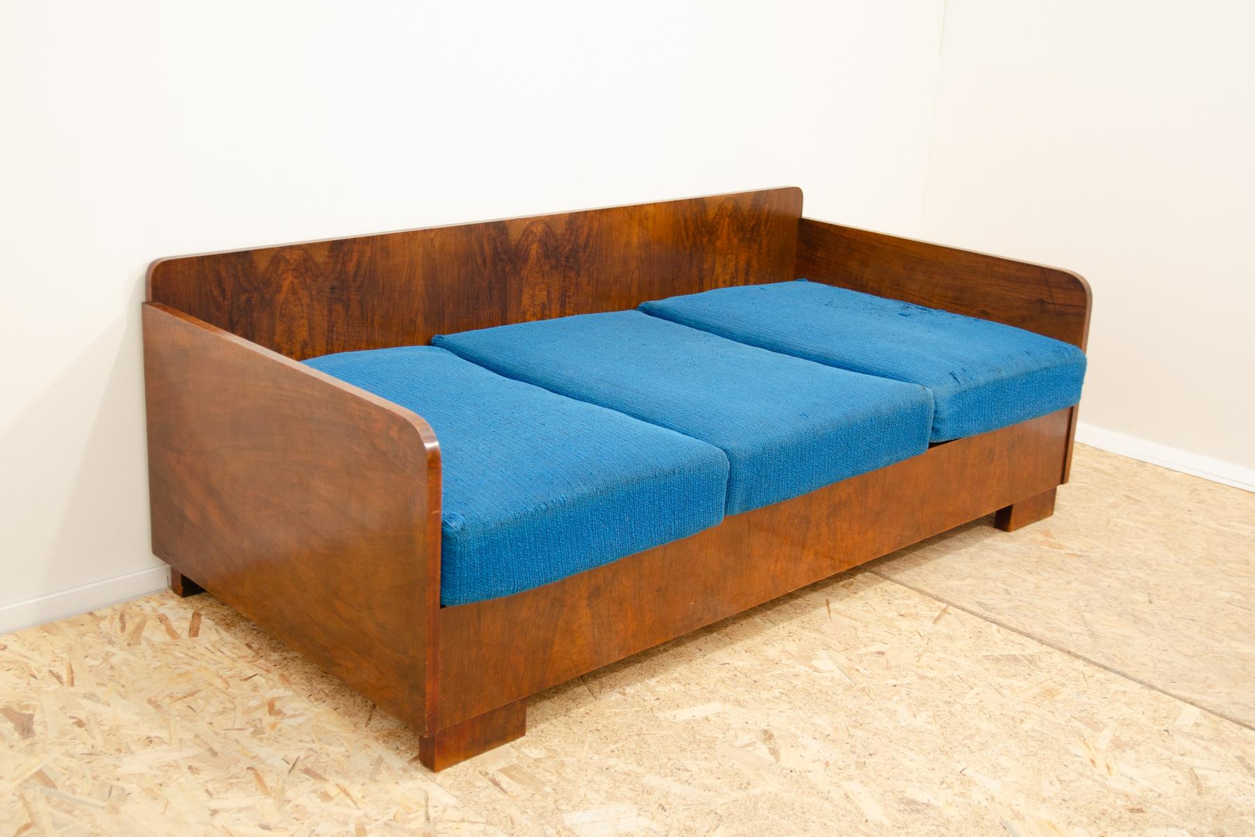Art Deco ART DECO sofa, 1930´s, Czechoslovakia For Sale