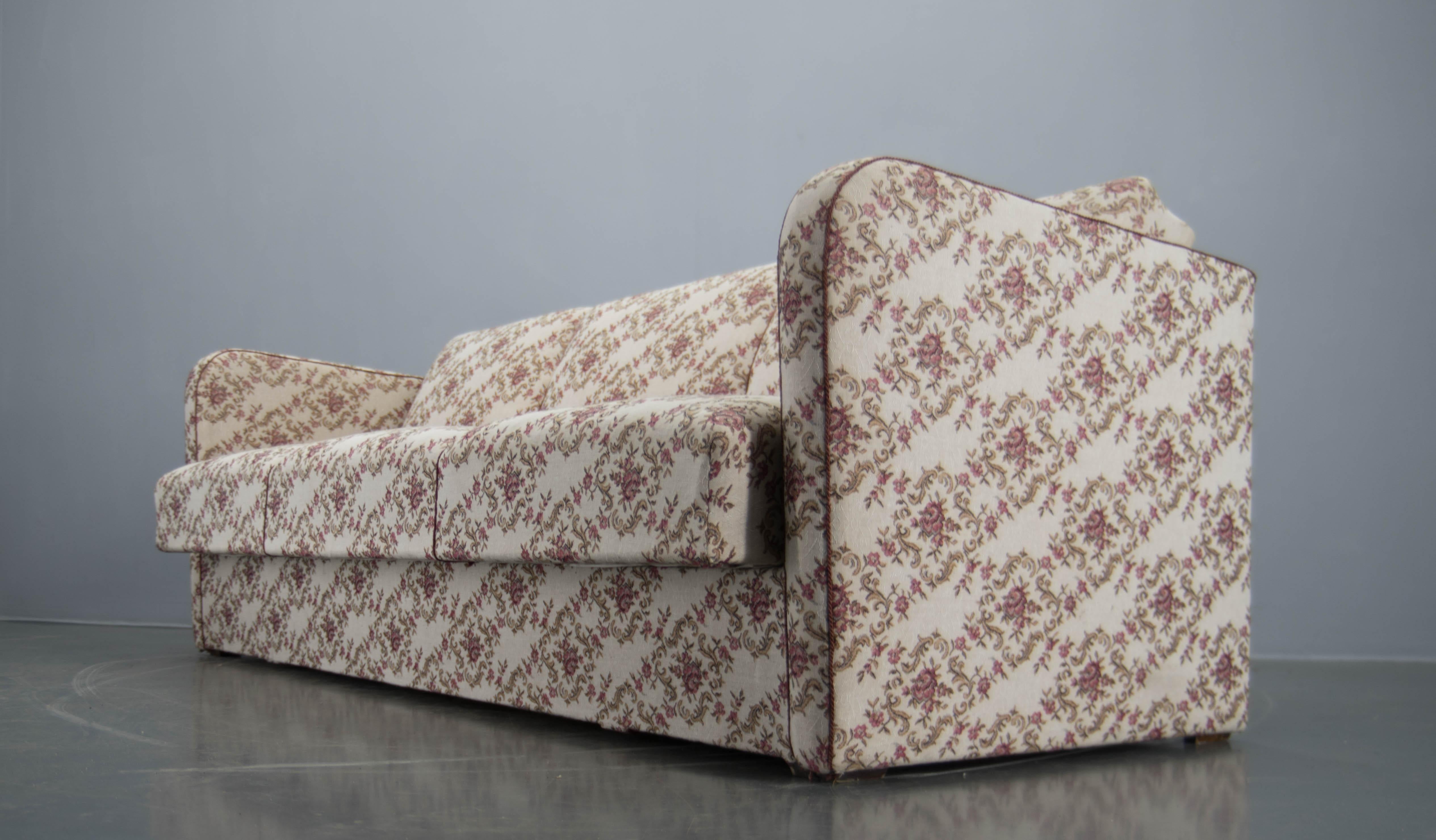 Art Deco Sofa / Day Bed H 363 by Halabala, 1930s For Sale 6