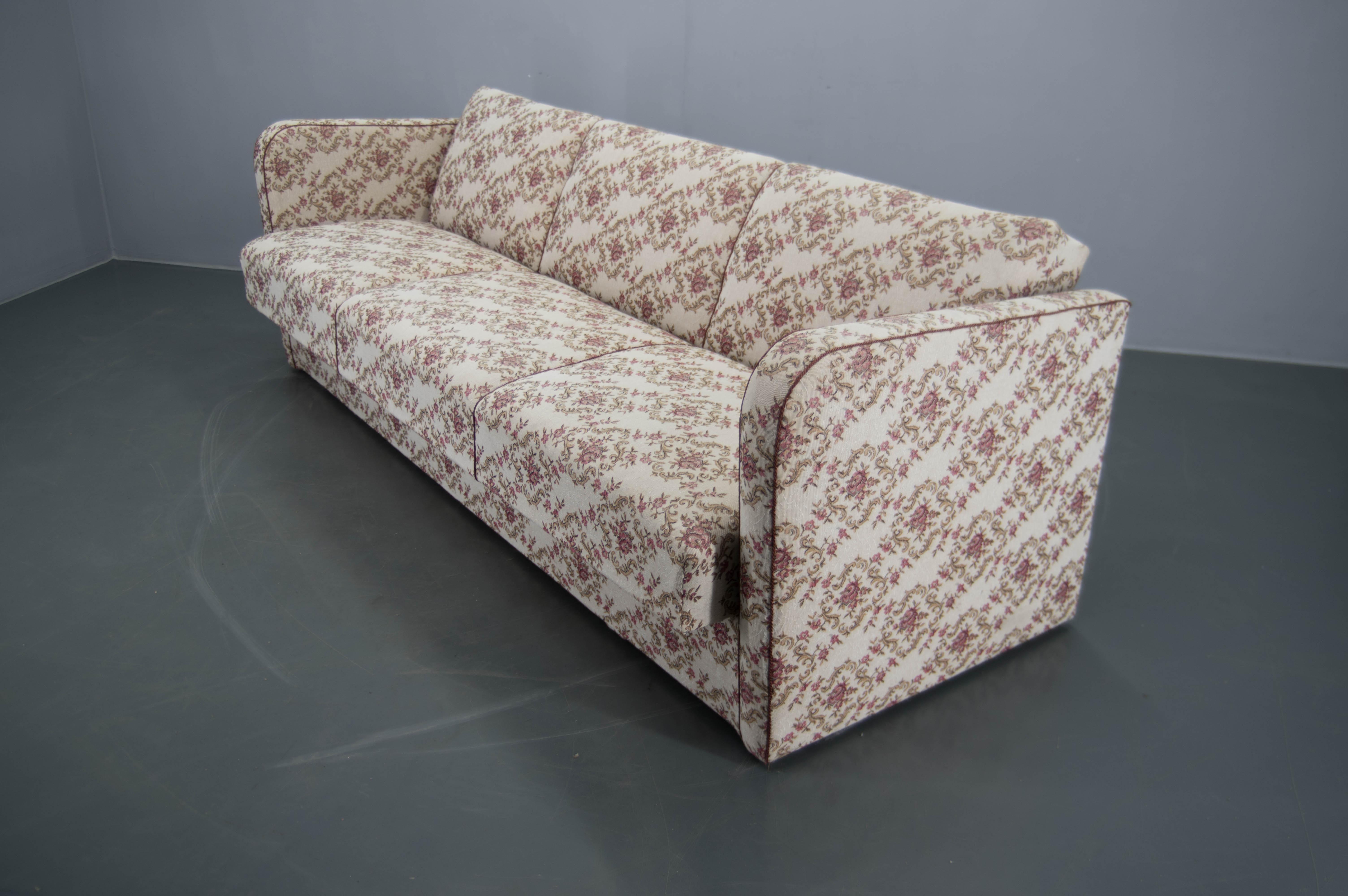 Art Deco Sofa / Day Bed H 363 by Halabala, 1930s For Sale 7