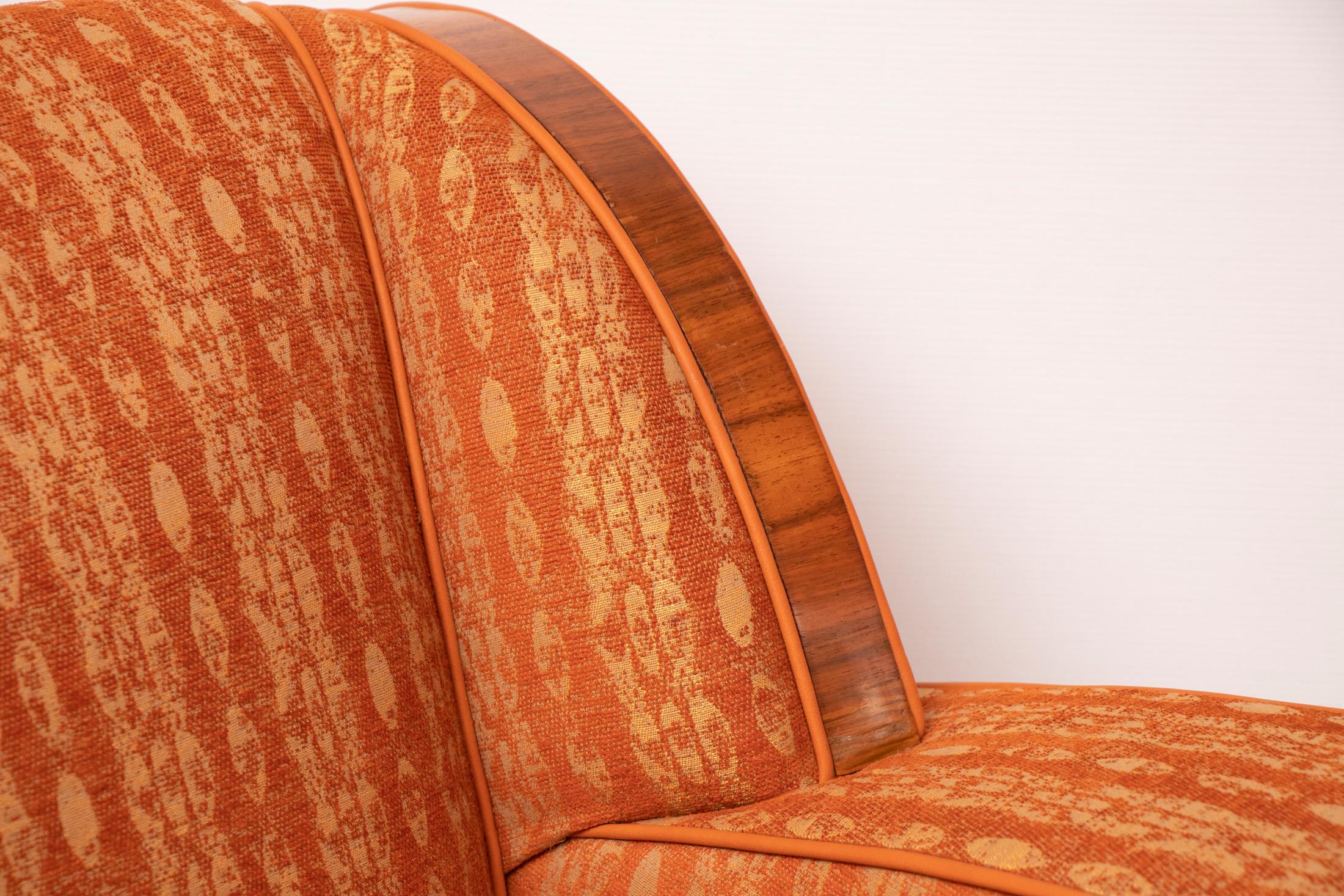 British Art Deco Sofa For Sale