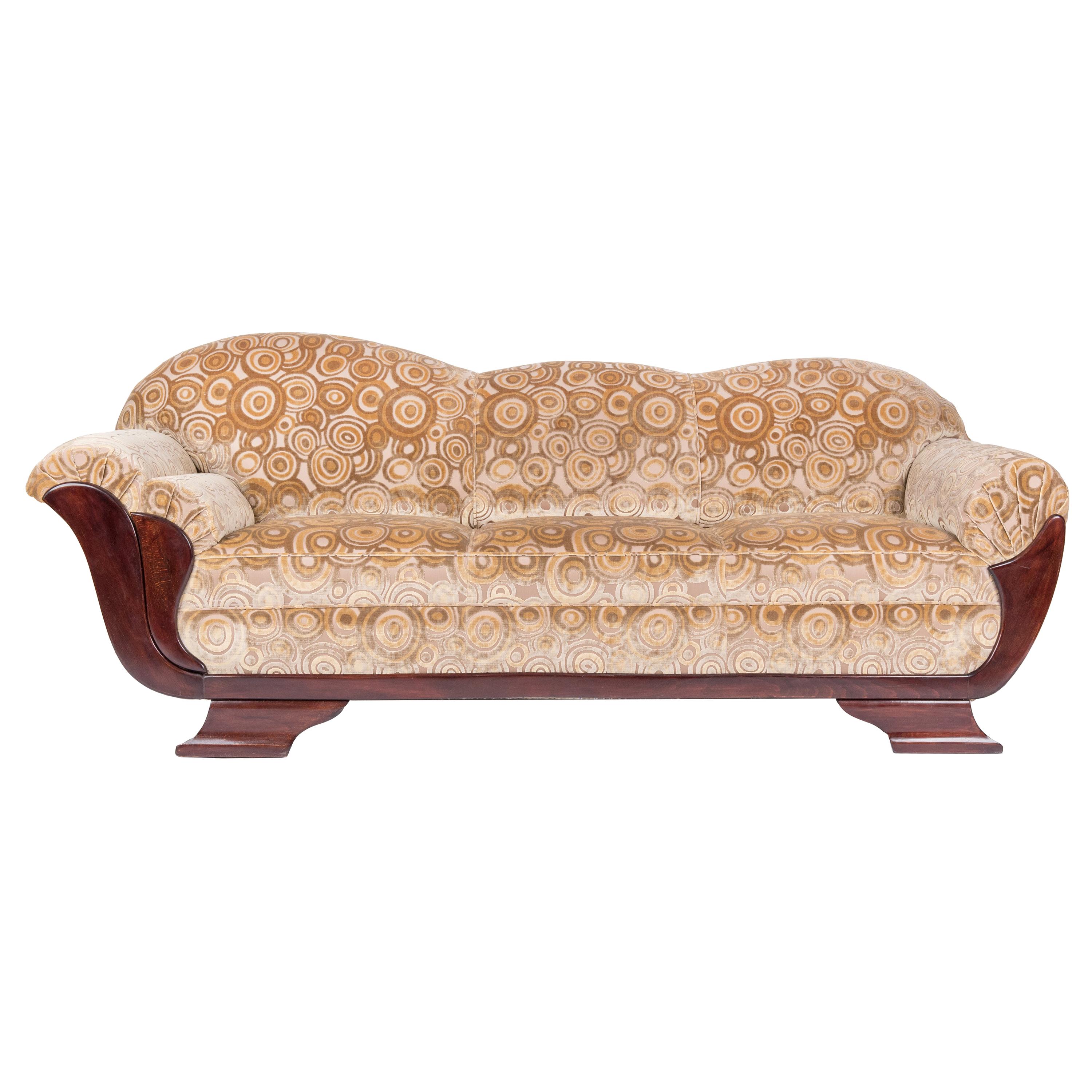 Art-Deco Sofa For Sale