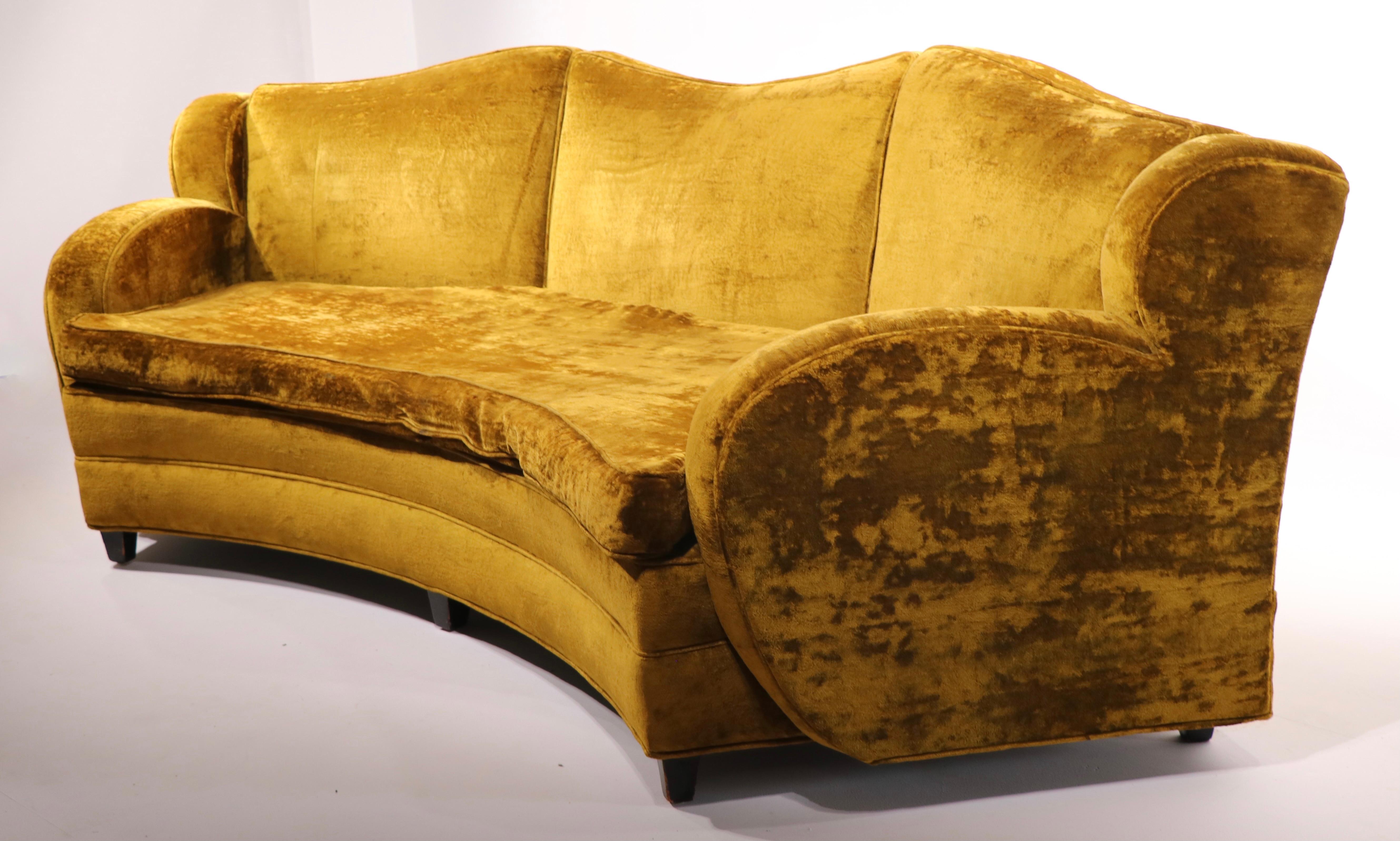 Art Deco Sofa Hollywood Regency Glamorous 1