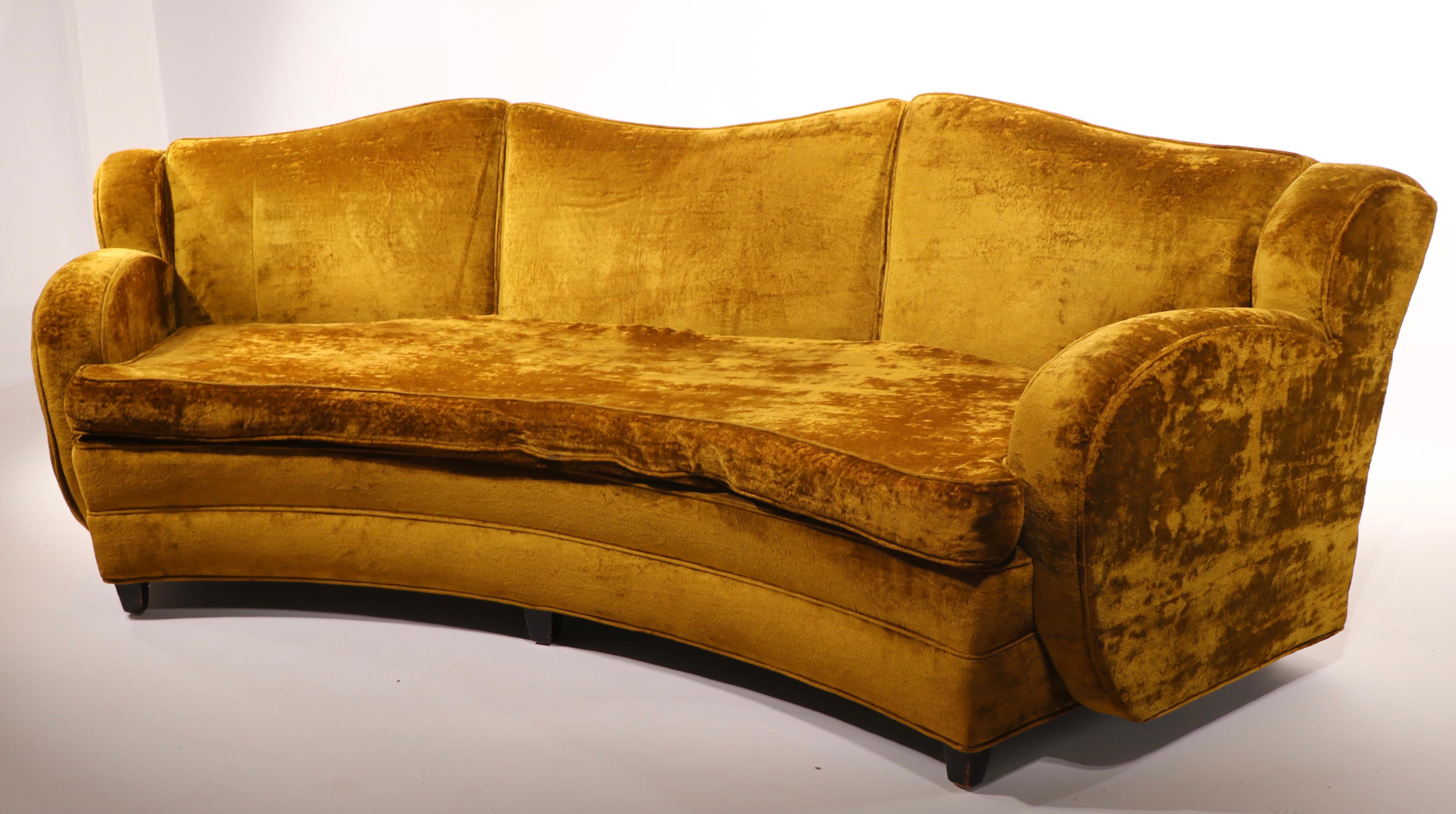 vintage art deco couch