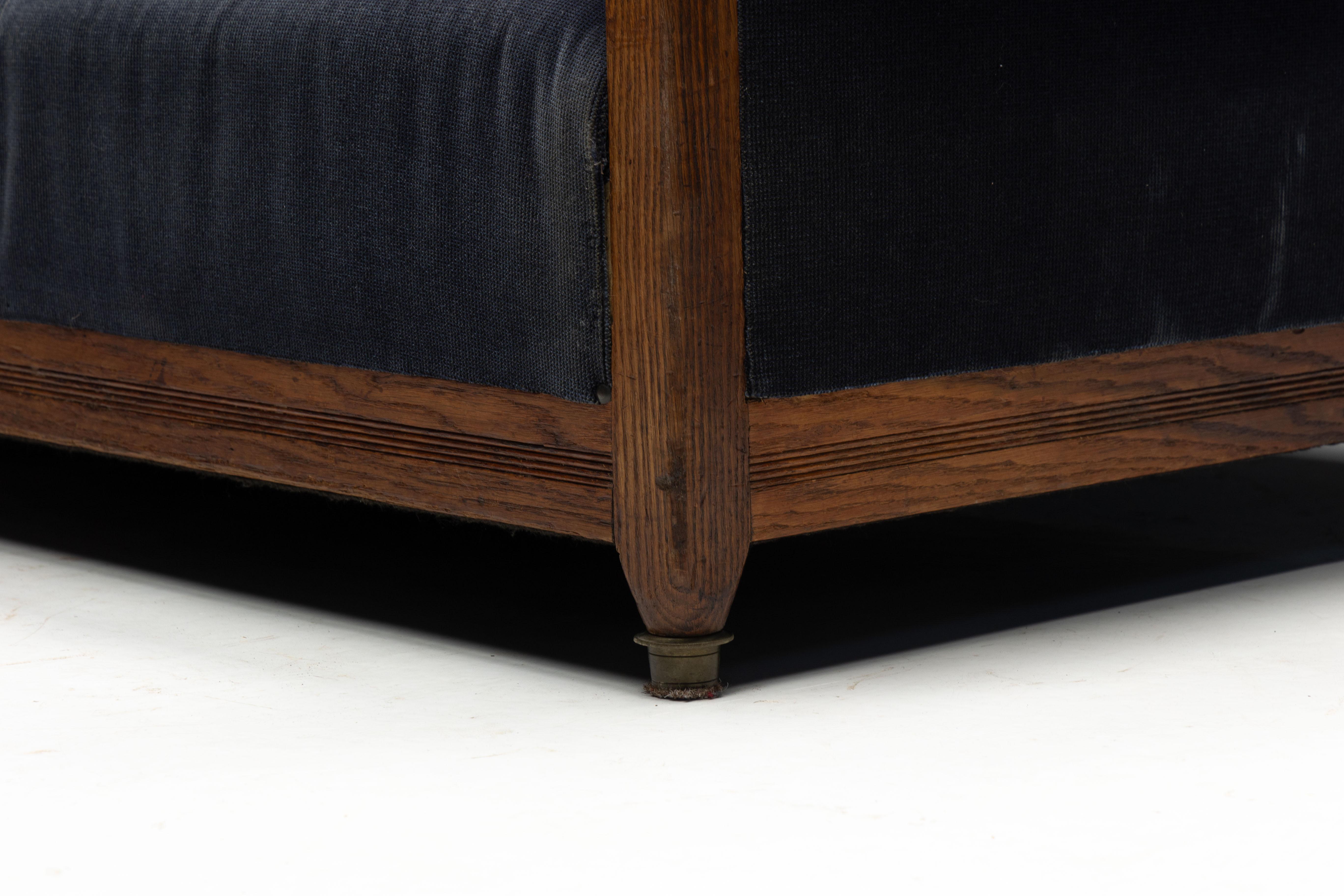 Art Deco Sofa in the Hague School Style, Netherlands, 1920s For Sale 11