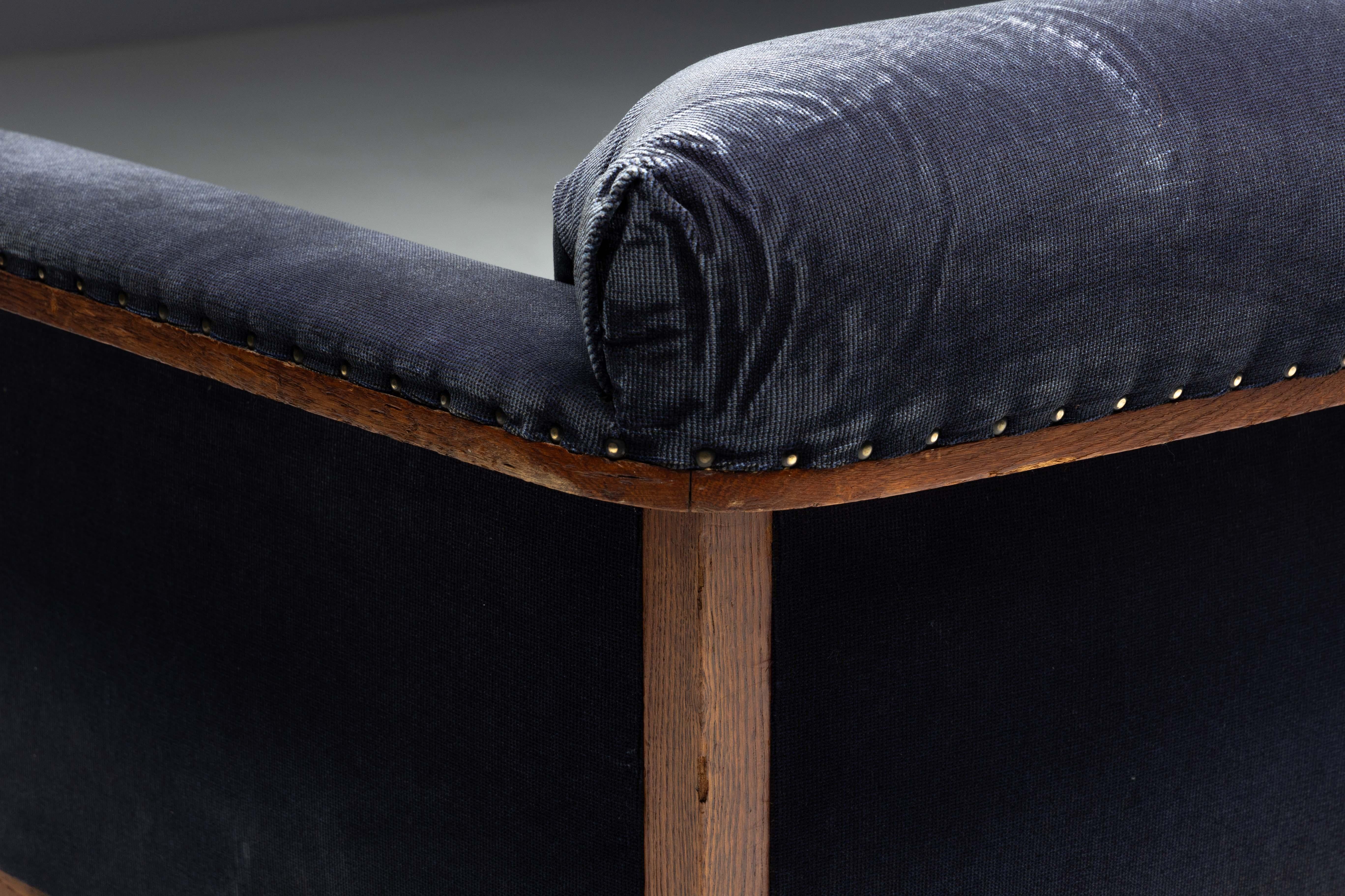 Art Deco Sofa in the Hague School Style, Netherlands, 1920s For Sale 13