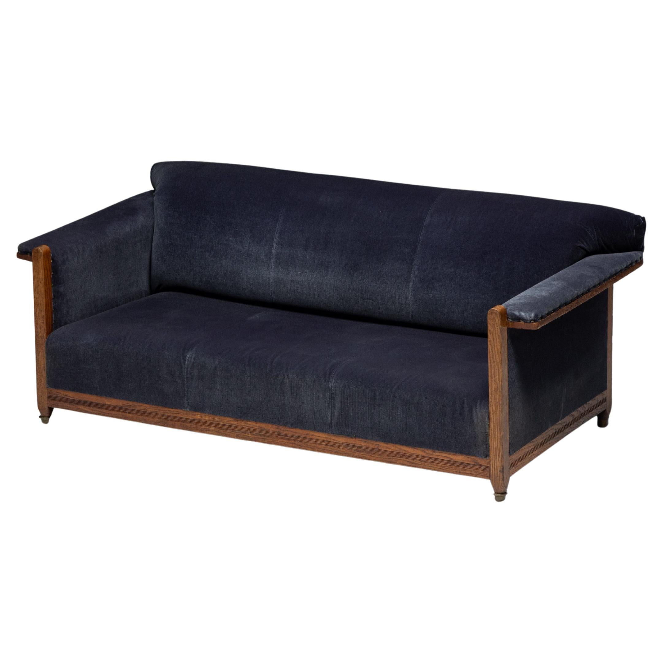 Art Deco Sofa im Stil der Haager Schule, Niederlande, 1920er Jahre