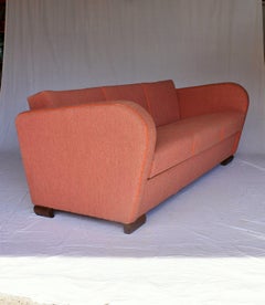 Art Deco Sofa or Bed H-363 Designed by Jindrich Halabala, 1930s