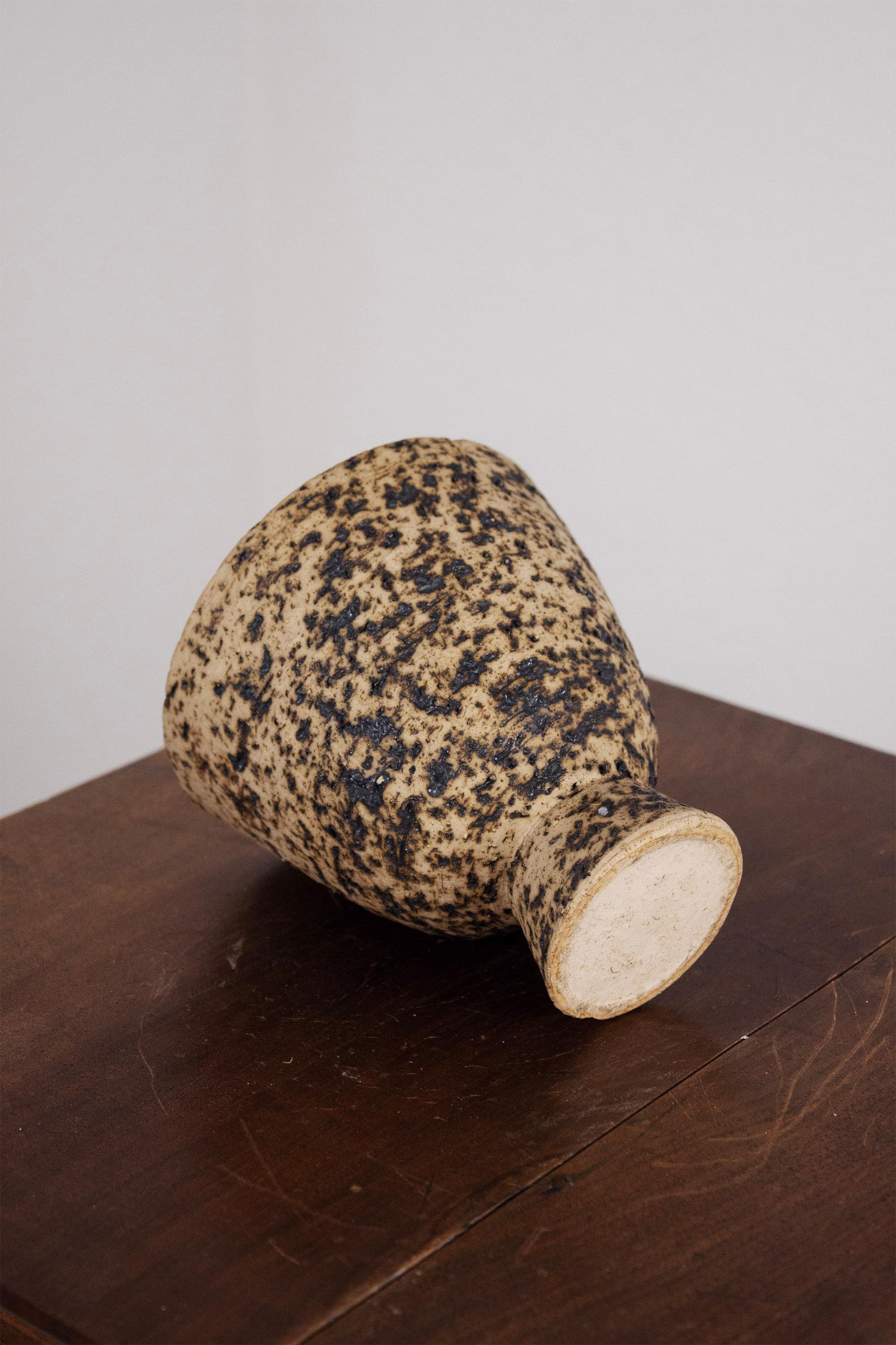 Vaso in ceramica maculata Art Deco In condizioni buone in vendita a Rümmingen, BW