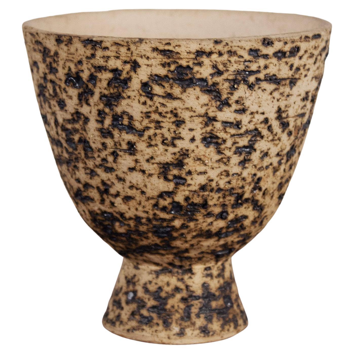 Vaso in ceramica maculata Art Deco in vendita