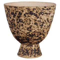 Art Deco Speckled Ceramic Vase