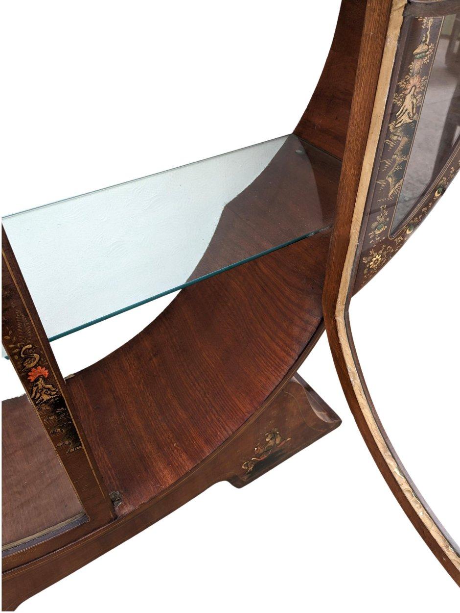 Vitrina Expositora Art Decó Espectacular de Clavo, inglesa, c1930 en Bueno estado para la venta en Devon, England