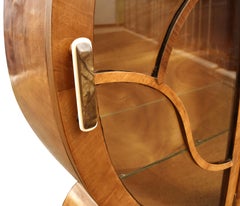 Art Deco Spectacular Display Cabinet Vitrine, English, circa 1930