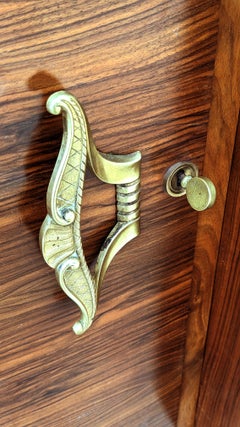 Art Deco Spectacular Walnut Sideboard, French, c1930