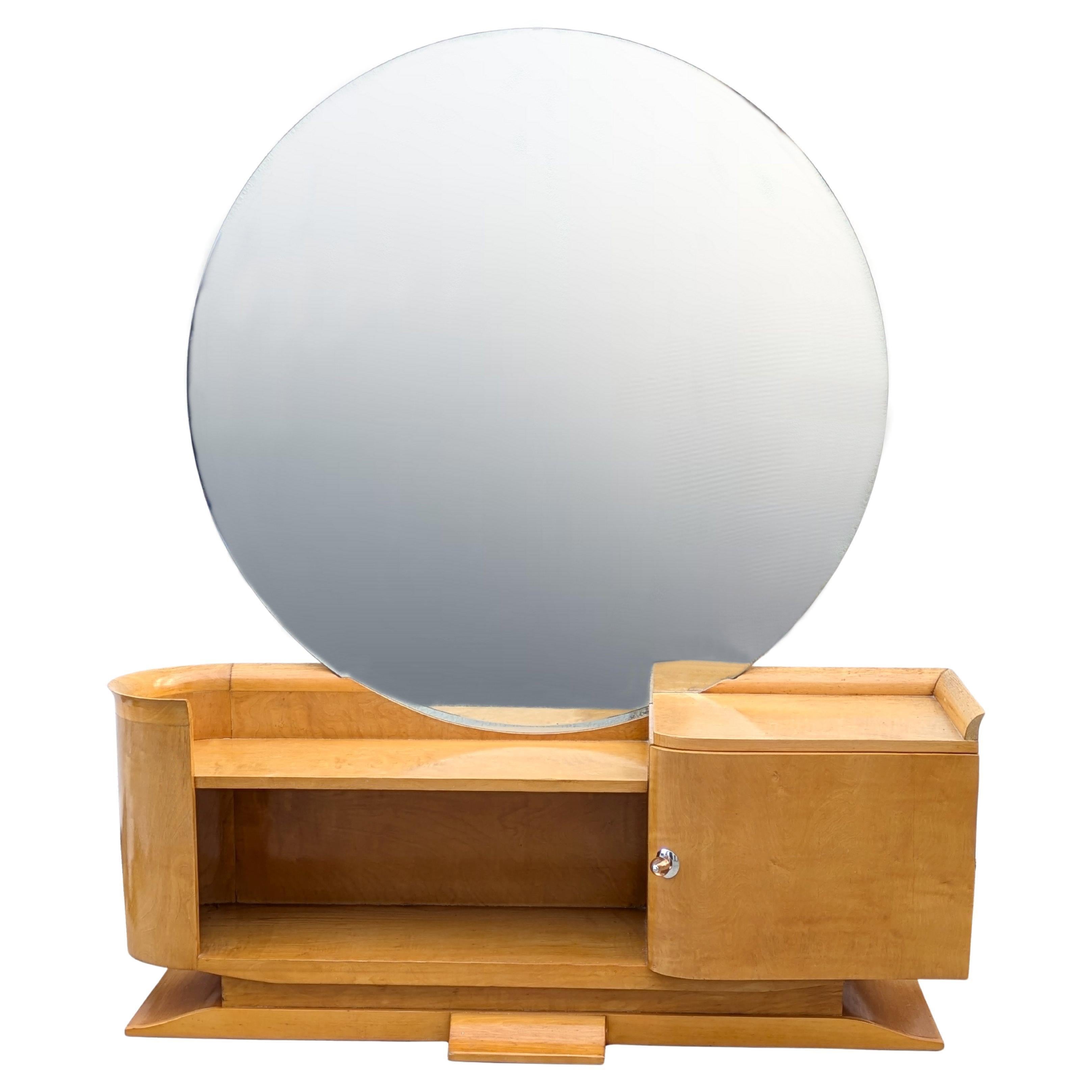 Art Deco Spectacularly Impressive Modernist Dressing Table, c1930 For Sale 4