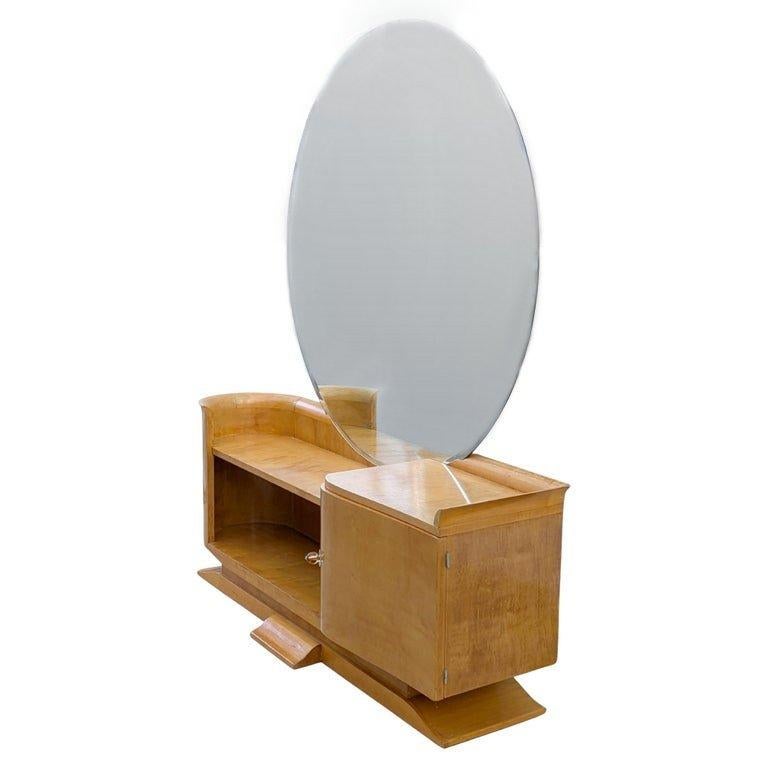 Art Deco Spectacularly Impressive Modernist Dressing Table, c1930 For Sale 5
