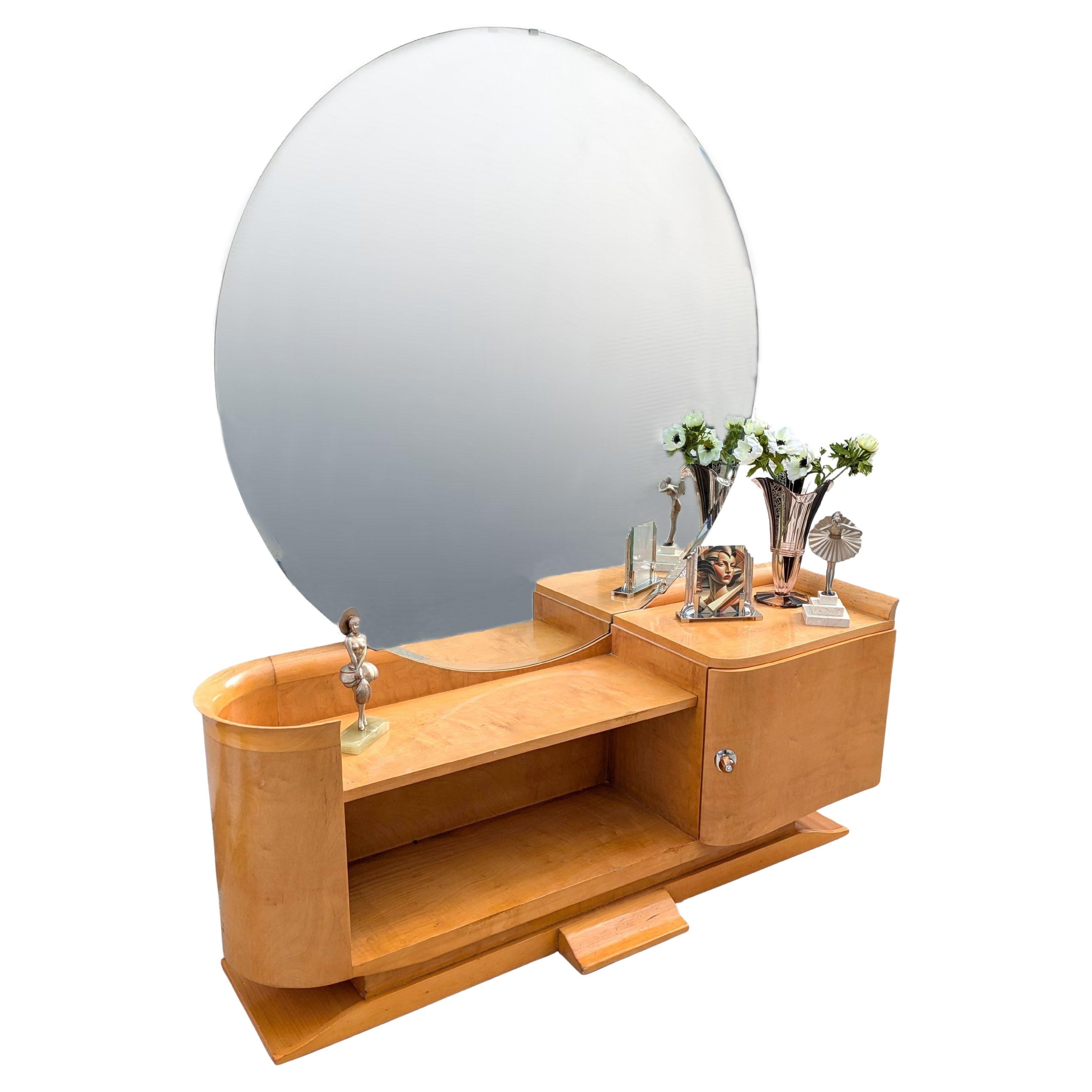 20th Century Art Deco Spectacularly Impressive Modernist Dressing Table, c1930 For Sale