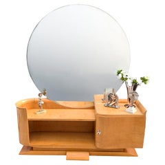 Art Deco Spectacularly Impressive Modernist Dressing Table, c1930