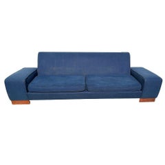 Art Deco Speed Arm Geometric Sofa by Paul Frankl