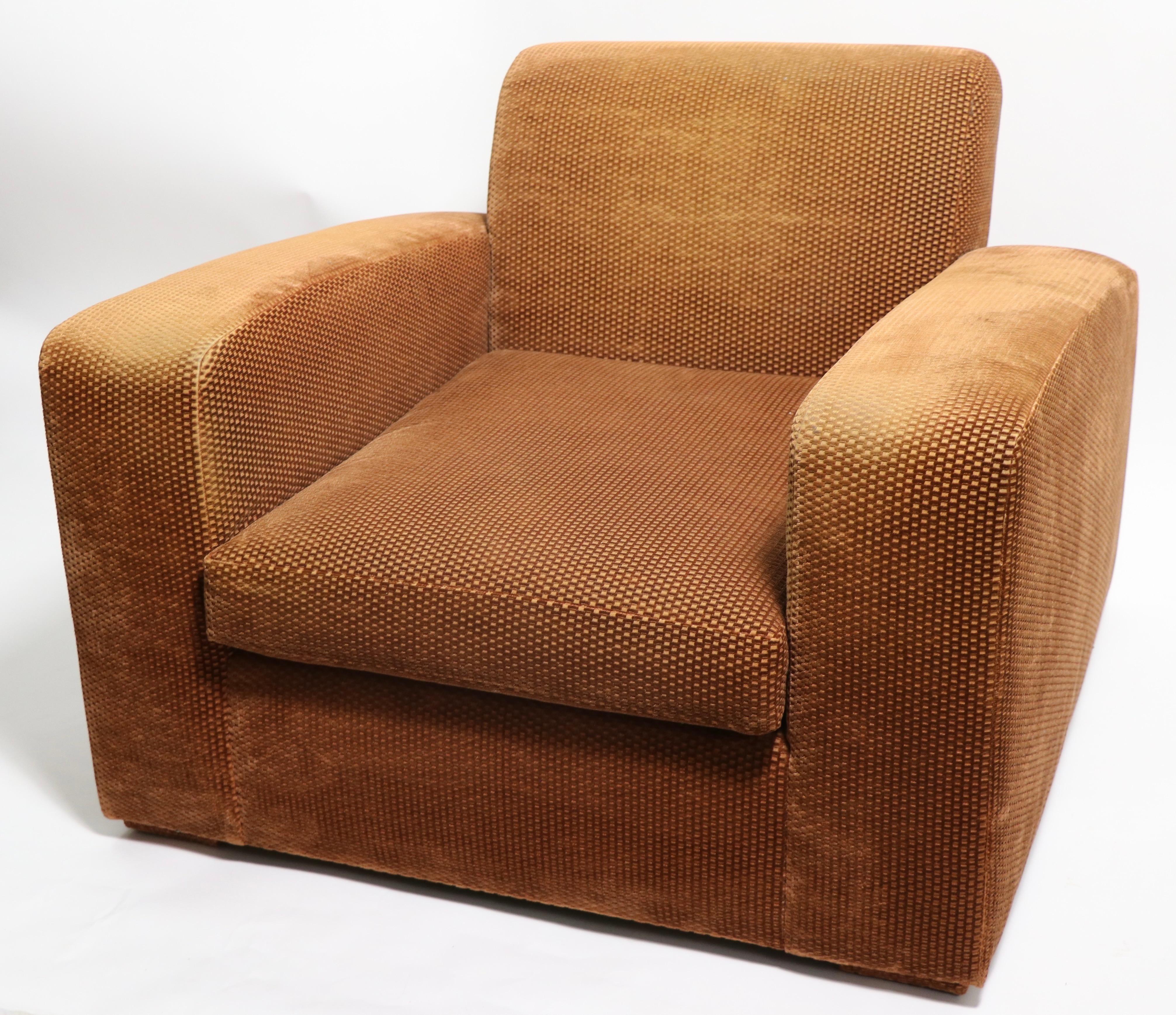 Art Deco Speed Club Chair in the Style of Paul Frankl For Sale 2