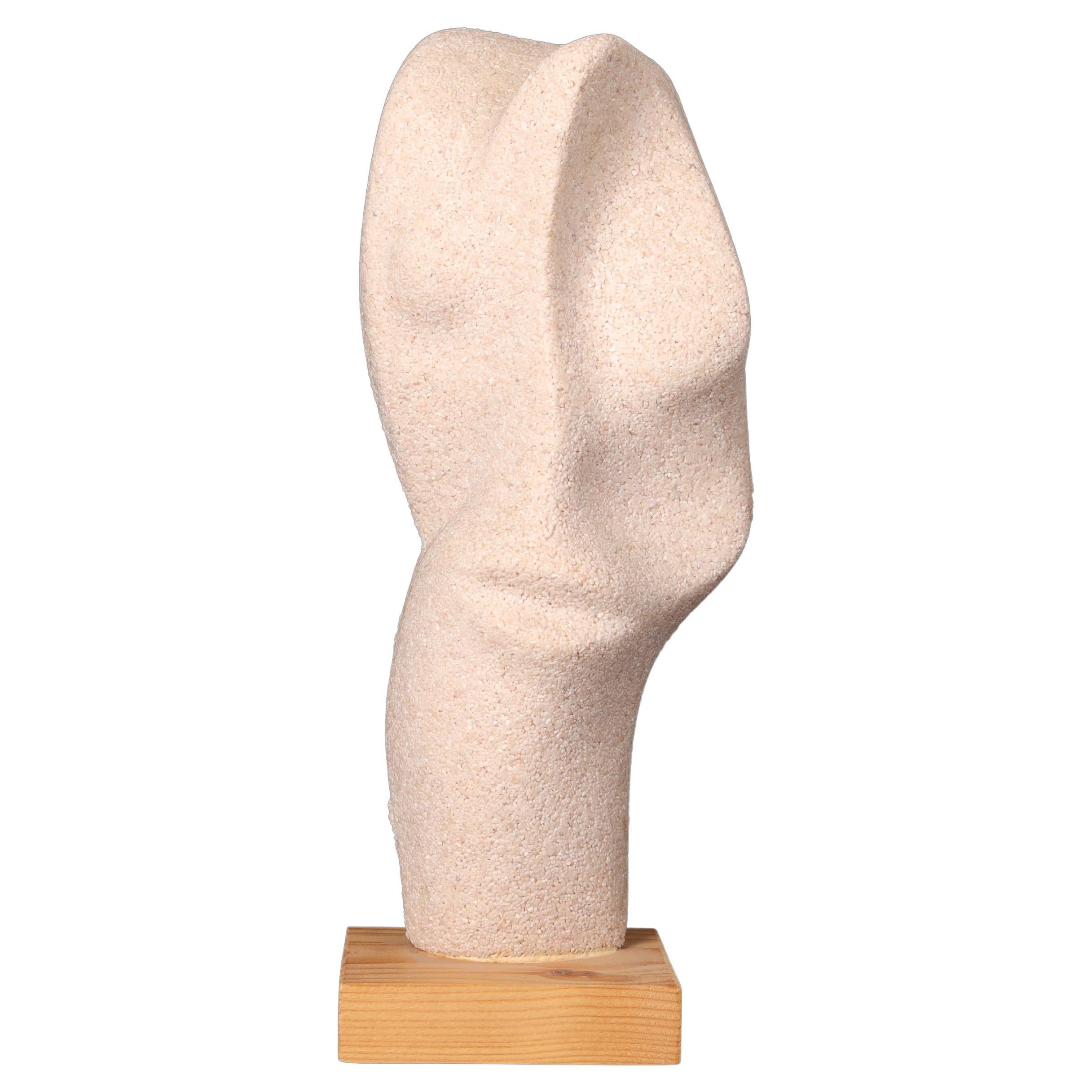 Art Deco Spelter Sculpture "bust Of A Woman"