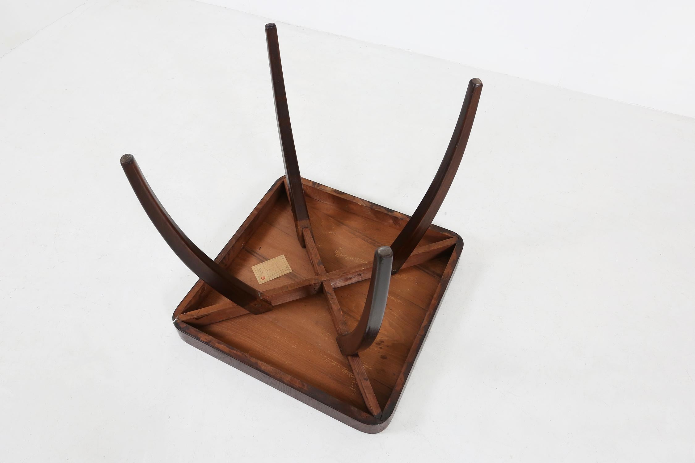 Art Deco “Spider Table” Model 259 by Jindrich Halabala for Up Závody For Sale 3