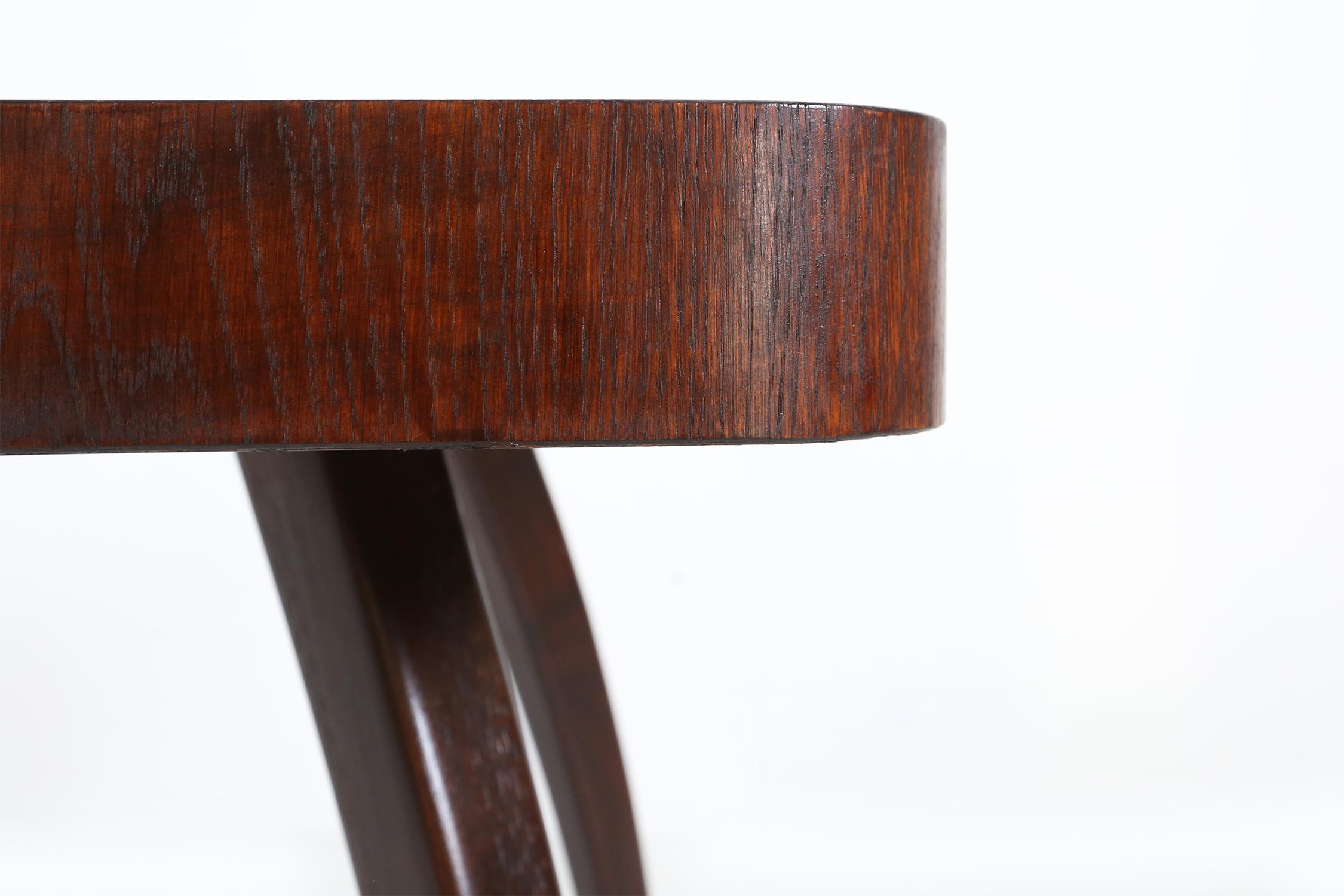 Wood Art Deco “Spider Table” Model 259 by Jindrich Halabala for Up Závody For Sale