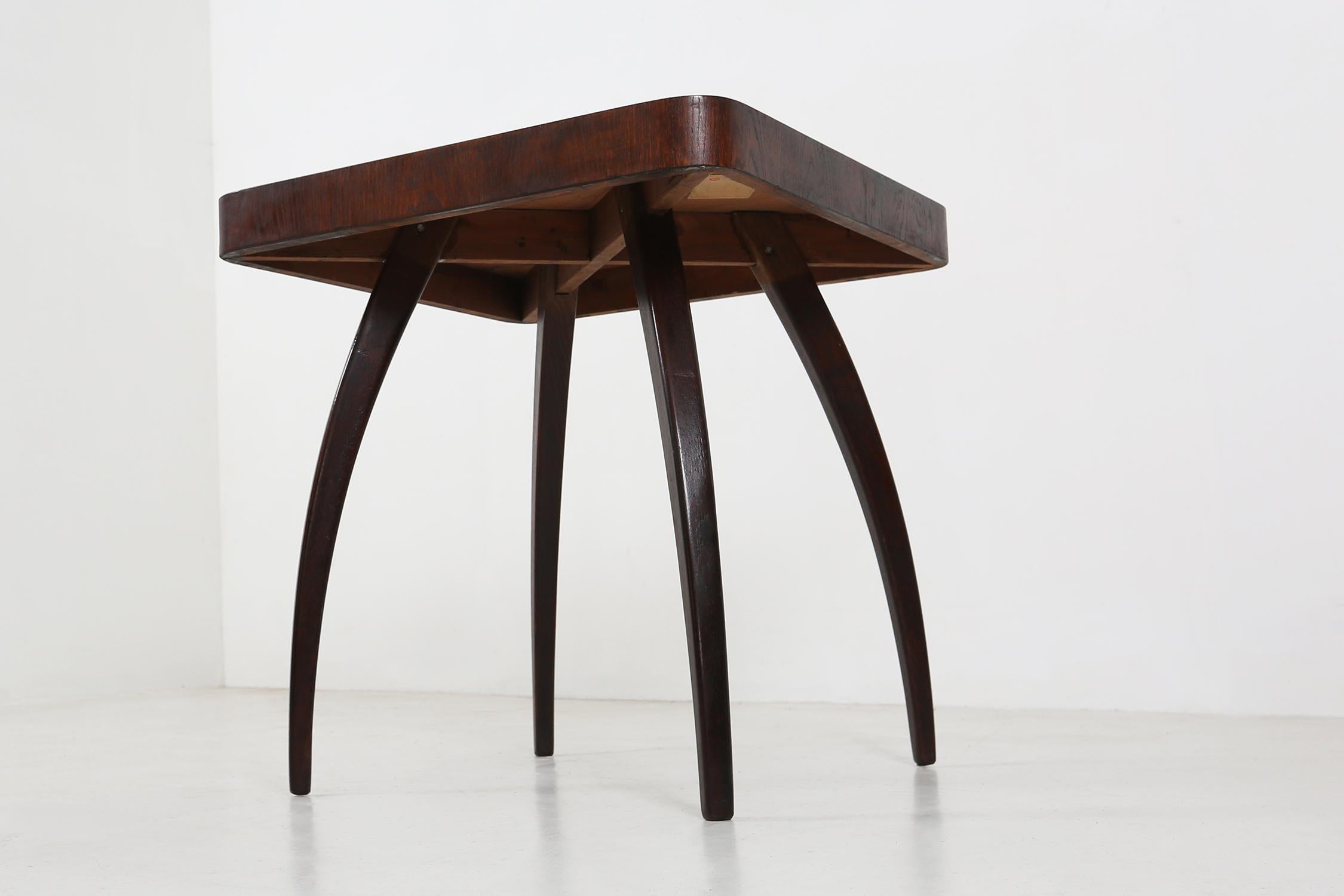 Art Deco “Spider Table” Model 259 by Jindrich Halabala for Up Závody For Sale 2