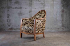 Art Deco Spoon Back Armchair